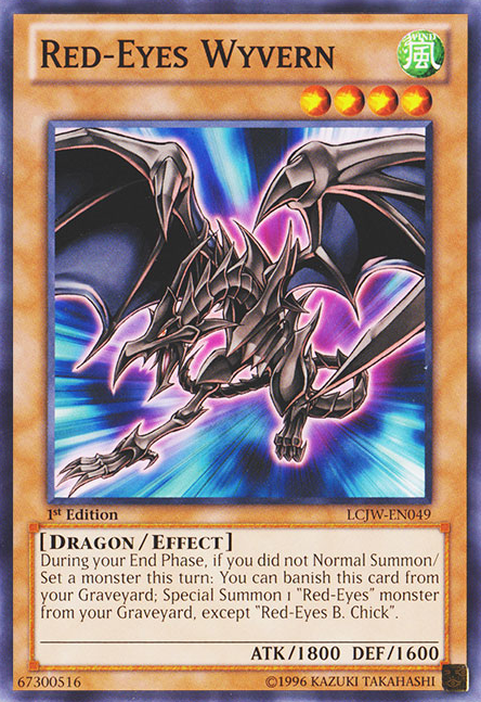 Red-Eyes Wyvern [LCJW-EN049] Common | Arkham Games and Comics