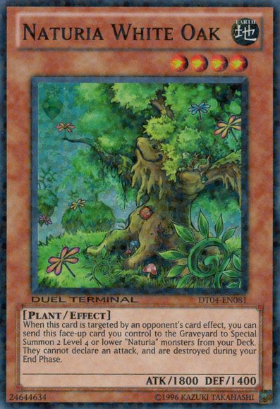 Naturia White Oak [DT04-EN081] Super Rare | Arkham Games and Comics