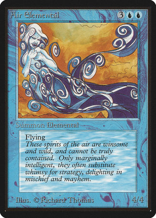 Air Elemental [Limited Edition Beta] | Arkham Games and Comics