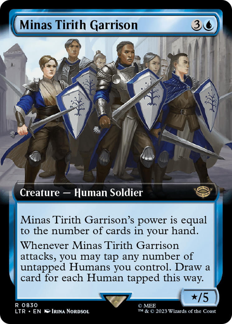 Minas Tirith Garrison (Extended Art) [The Lord of the Rings: Tales of Middle-Earth] | Arkham Games and Comics