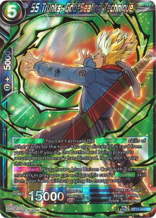 SS Trunks, God-Sealing Technique (BT10-044) [Rise of the Unison Warrior 2nd Edition] | Arkham Games and Comics