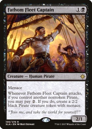 Fathom Fleet Captain [Ixalan] | Arkham Games and Comics