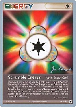 Scramble Energy (89/101) (Psychic Lock - Jason Klaczynski) [World Championships 2008] | Arkham Games and Comics