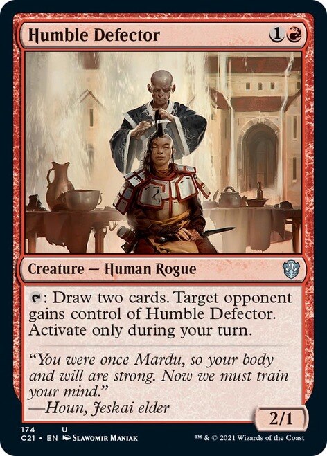 Humble Defector [Commander 2021] | Arkham Games and Comics