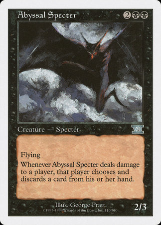 Abyssal Specter [Classic Sixth Edition] | Arkham Games and Comics