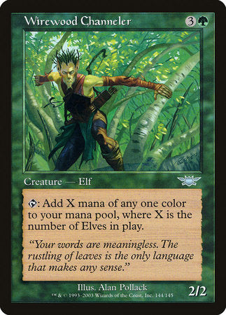 Wirewood Channeler [Legions] | Arkham Games and Comics