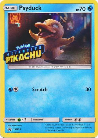 Psyduck Detective (SM199) (Pikachu Stamped) [Sun & Moon: Black Star Promos] | Arkham Games and Comics