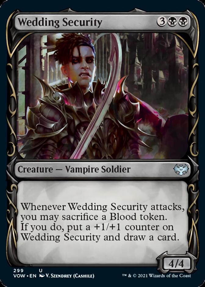 Wedding Security (Showcase Fang Frame) [Innistrad: Crimson Vow] | Arkham Games and Comics