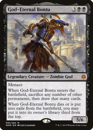 God-Eternal Bontu [War of the Spark] | Arkham Games and Comics