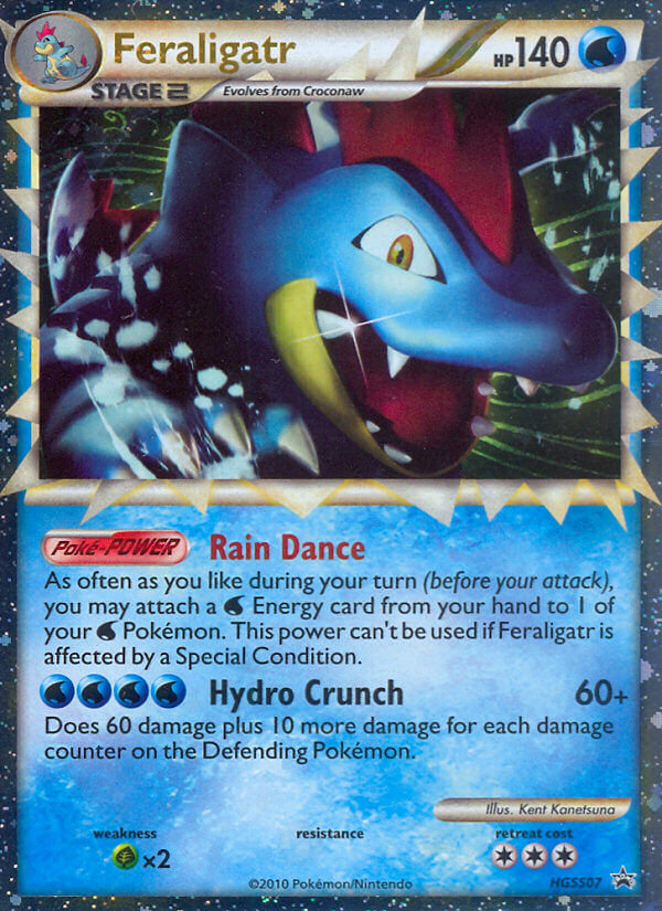 Feraligatr (HGSS07) [HeartGold & SoulSilver: Black Star Promos] | Arkham Games and Comics