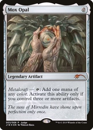 Mox Opal [Judge Gift Cards 2019] | Arkham Games and Comics