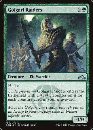 Golgari Raiders [Guilds of Ravnica] | Arkham Games and Comics