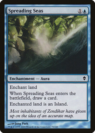 Spreading Seas [Zendikar] | Arkham Games and Comics