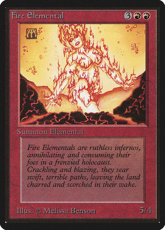 Fire Elemental [Limited Edition Beta] | Arkham Games and Comics