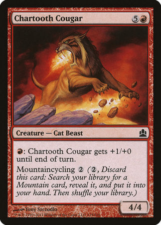 Chartooth Cougar [Commander 2011] | Arkham Games and Comics