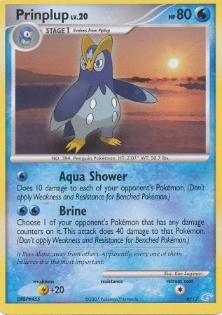 Prinplup (6/12) [Diamond & Pearl: Trainer Kit - Manaphy] | Arkham Games and Comics