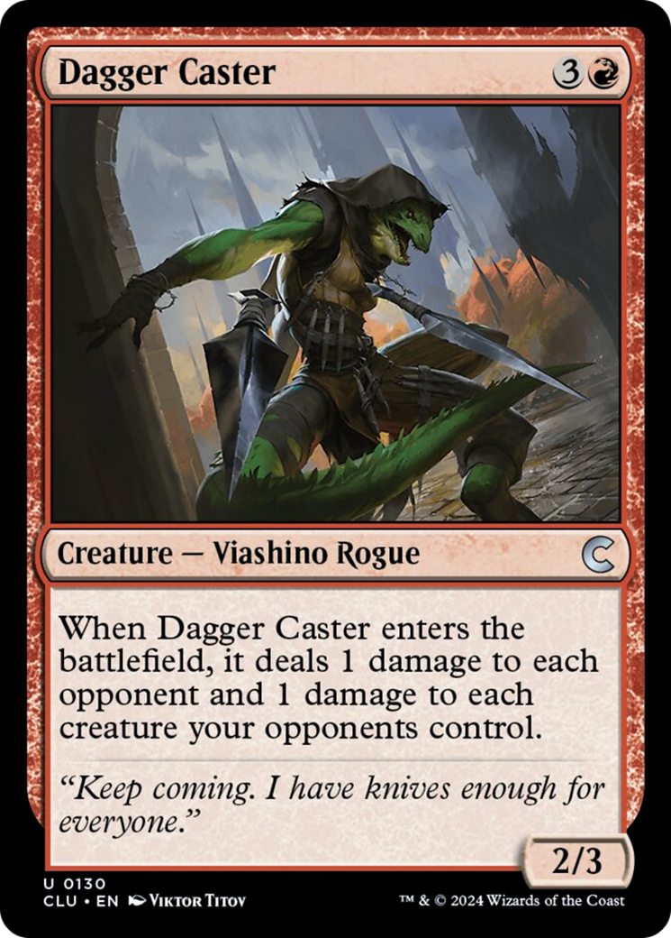 Dagger Caster [Ravnica: Clue Edition] | Arkham Games and Comics