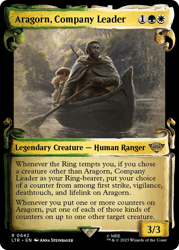 Aragorn, Company Leader [The Lord of the Rings: Tales of Middle-Earth Showcase Scrolls] | Arkham Games and Comics