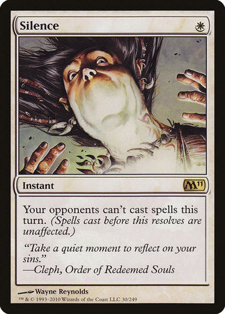 Silence [Magic 2011] | Arkham Games and Comics