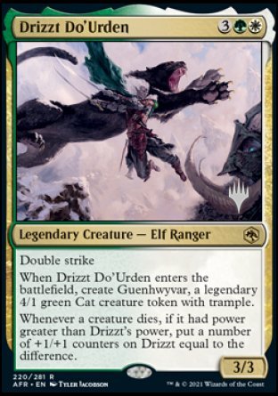 Drizzt Do'Urden (Promo Pack) [Dungeons & Dragons: Adventures in the Forgotten Realms Promos] | Arkham Games and Comics