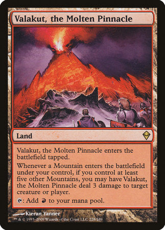 Valakut, the Molten Pinnacle [Zendikar] | Arkham Games and Comics