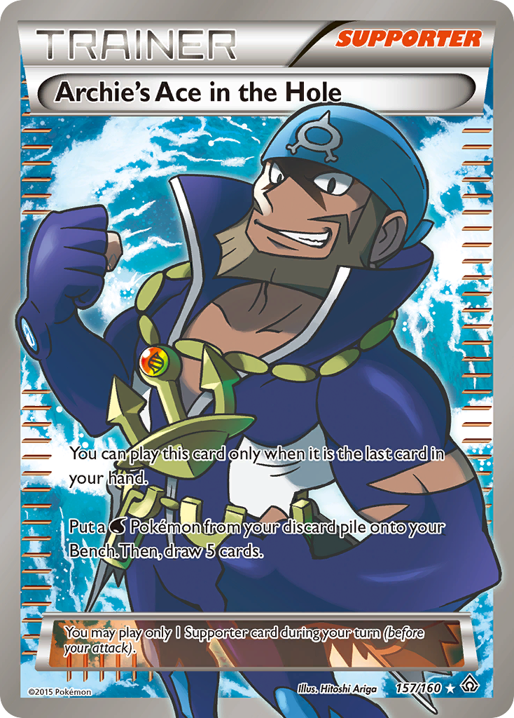 Archie's Ace in the Hole (157/160) [XY: Primal Clash] | Arkham Games and Comics