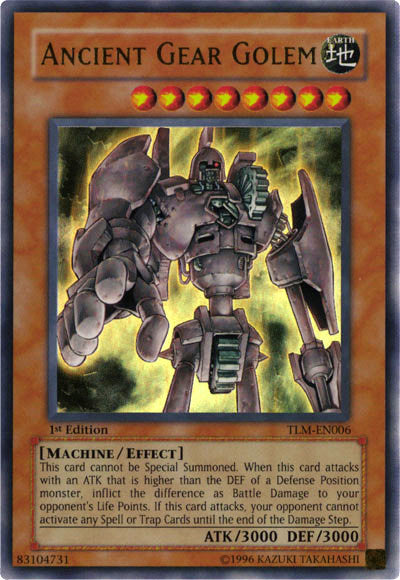 Ancient Gear Golem [TLM-EN006] Ultra Rare | Arkham Games and Comics