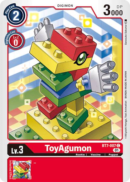 ToyAgumon [BT7-007] [Next Adventure] | Arkham Games and Comics