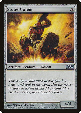 Stone Golem [Magic 2011] | Arkham Games and Comics