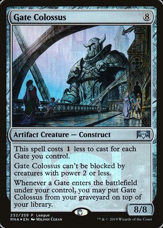 Gate Colossus [Ravnica Allegiance Promos] | Arkham Games and Comics