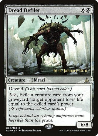 Dread Defiler [Oath of the Gatewatch Promos] | Arkham Games and Comics