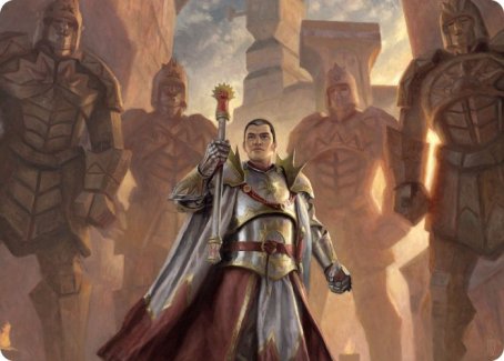 General Ferrous Rokiric Art Card [Modern Horizons 2 Art Series] | Arkham Games and Comics