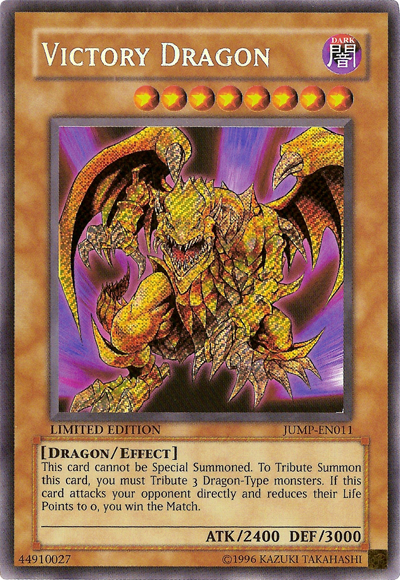 Victory Dragon [JUMP-EN011] Secret Rare | Arkham Games and Comics