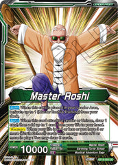 Master Roshi // Son Goku, Krillin, Yamcha, & Master Roshi, Reunited (BT18-059) [Dawn of the Z-Legends Prerelease Promos] | Arkham Games and Comics
