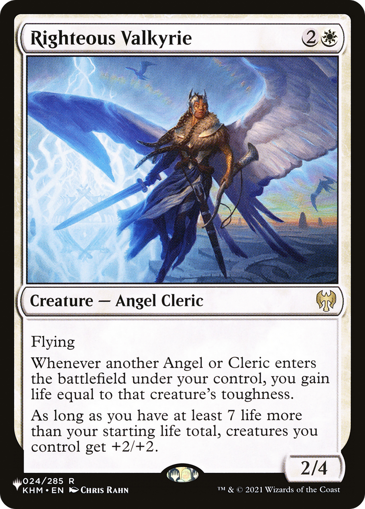 Righteous Valkyrie [Secret Lair: Angels] | Arkham Games and Comics