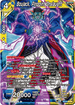Boujack, Pinpoint Onslaught (EX18-05) [Namekian Boost] | Arkham Games and Comics