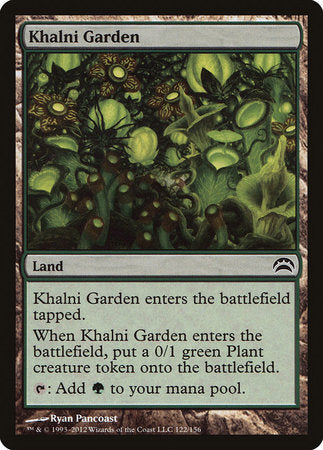 Khalni Garden [Planechase 2012] | Arkham Games and Comics