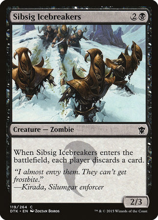 Sibsig Icebreakers [Dragons of Tarkir] | Arkham Games and Comics