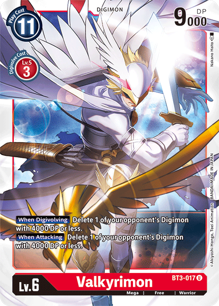 Valkyrimon [BT3-017] [Release Special Booster Ver.1.5] | Arkham Games and Comics