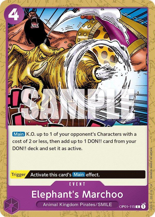 Elephant's Marchoo [Romance Dawn] | Arkham Games and Comics
