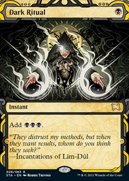 Dark Ritual  (Etched Foil) [Strixhaven Mystical Archive] | Arkham Games and Comics