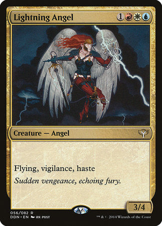 Lightning Angel [Duel Decks: Speed vs. Cunning] | Arkham Games and Comics