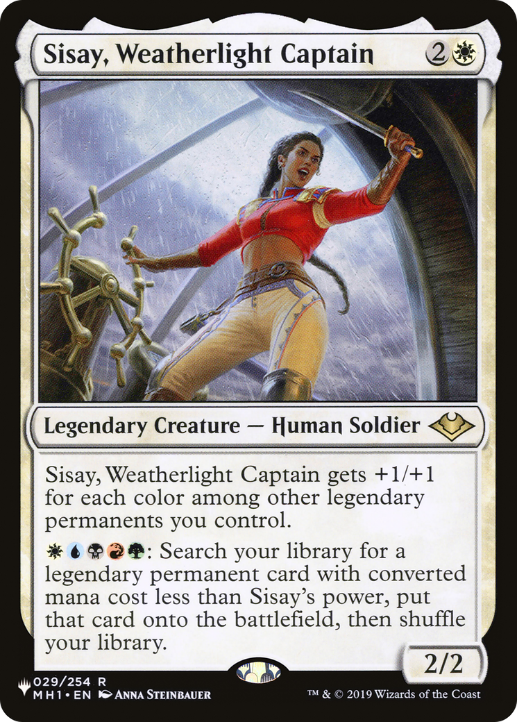 Sisay, Weatherlight Captain [Secret Lair: From Cute to Brute] | Arkham Games and Comics