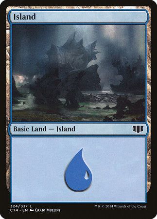 Island (324) [Commander 2014] | Arkham Games and Comics