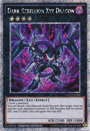 Dark Rebellion Xyz Dragon [CT12-EN002] Secret Rare | Arkham Games and Comics