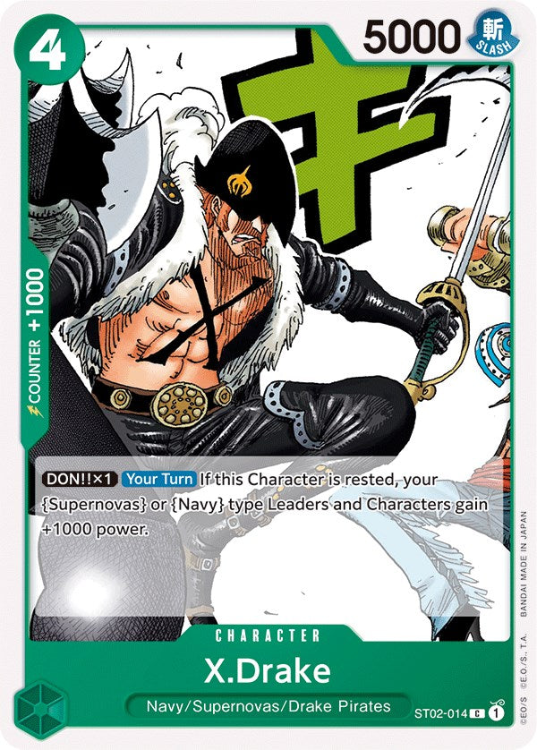 X.Drake [Starter Deck: Worst Generation] | Arkham Games and Comics