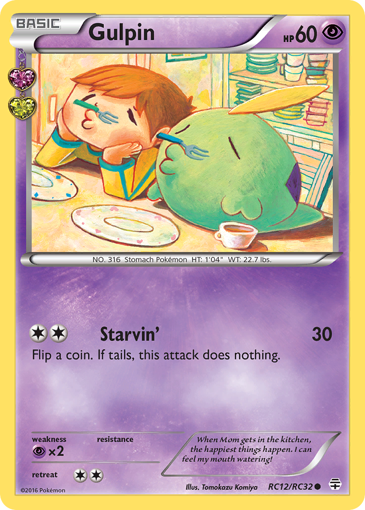 Gulpin (RC12/RC32) [XY: Generations] | Arkham Games and Comics