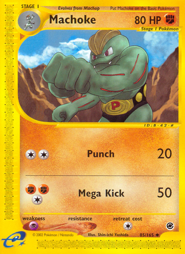 Machoke (85/165) [Expedition: Base Set] | Arkham Games and Comics