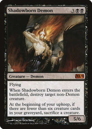 Shadowborn Demon [Magic 2014] | Arkham Games and Comics