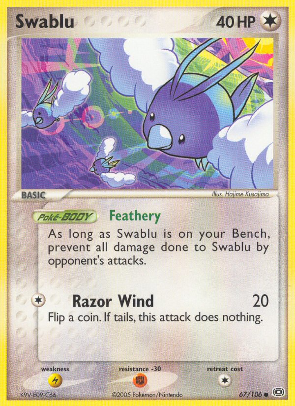 Swablu (67/106) [EX: Emerald] | Arkham Games and Comics